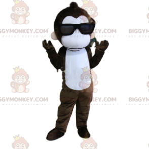 Kostým maskota Monkey BIGGYMONKEY™ se slunečními brýlemi, letní kostým - Opičí maskoti - BIGGYMONKEY_08717 - BiggyMonkey.com