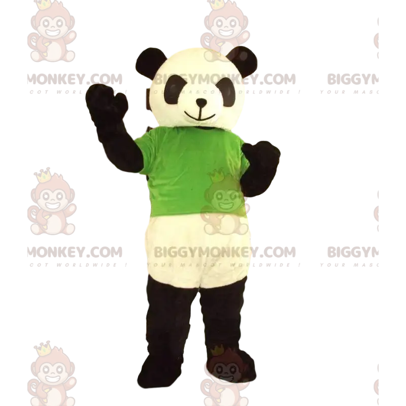 Kostým maskota BIGGYMONKEY™ černá a bílá panda, kostým Kostým maskota BIGGYMONKEY™ černá a bílá panda, kostým