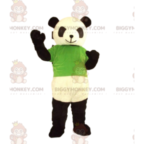 BIGGYMONKEY™ maskotkostyme svart og hvit panda, svart og hvit bjørnedrakt - Bjørn maskot - BIGGYMONKEY_08721 - BiggyMonkey.com