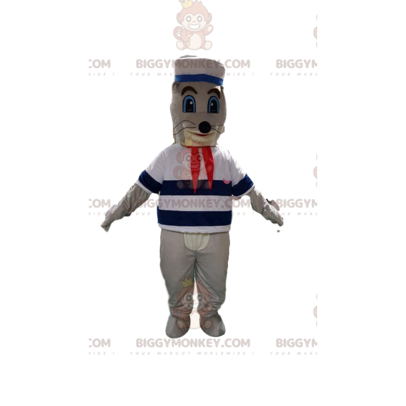 Fantasia de mascote de leão marinho BIGGYMONKEY™, fantasia de