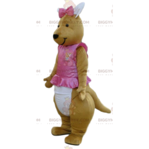 BIGGYMONKEY™ μασκότ κοστούμι καγκουρό σε tutu, κοστούμι