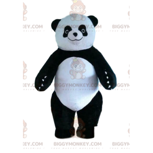 BIGGYMONKEY™ Panda-Maskottchen-Kostüm, aufblasbares Kostüm