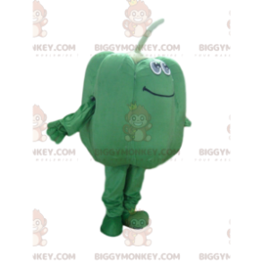 Green pepper BIGGYMONKEY™ mascot costume, green pepper costume