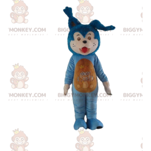 Kostým maskota BIGGYMONKEY™ modrá kočka, kostým zajíčka, modré