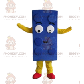 Traje de mascote azul Lego BIGGYMONKEY™, traje de construção - Mascotes pessoas famosas - BIGGYMONKEY_08742 - BiggyMonkey.com