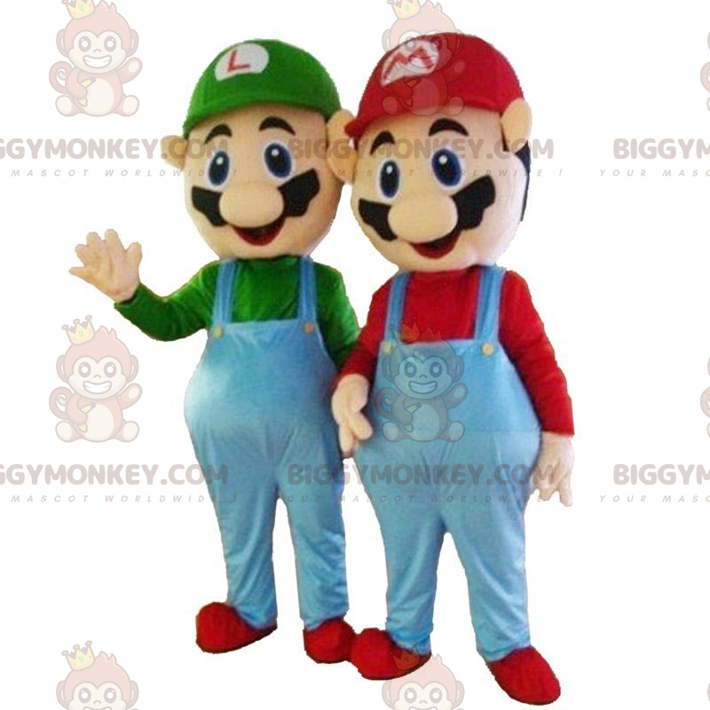 La mascota BIGGYMONKEY™ de Mario y Luigi, la mascota La mascota BIGGYMONKEY™ de Mario y Luigi, la mascota