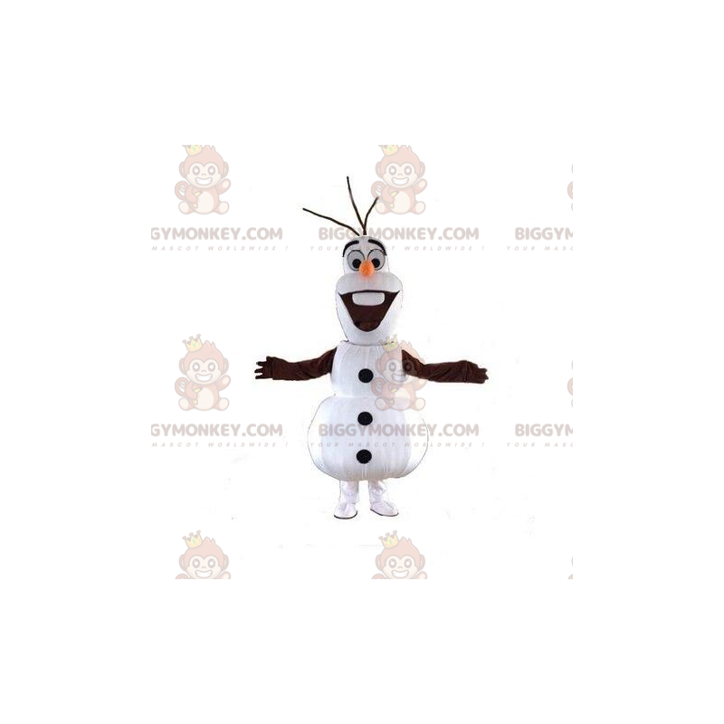 Kostium maskotki BIGGYMONKEY™ Olafa, słynnego bałwanka z