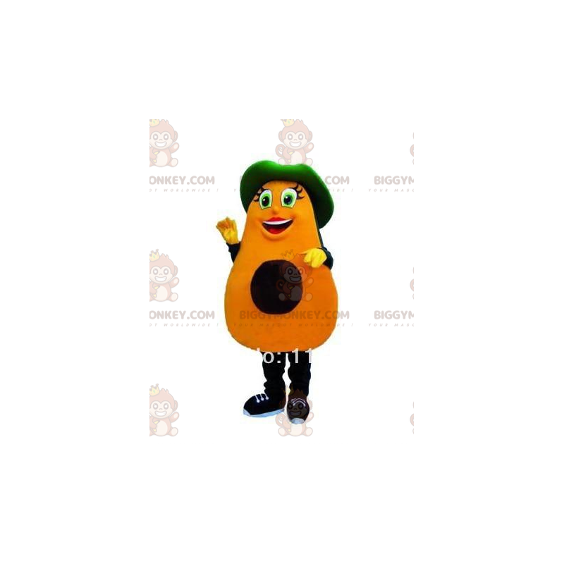 Costume de mascotte BIGGYMONKEY™ d'avocat, costume d'avocat Costume de mascotte BIGGYMONKEY™ d'avocat, costume d'avocat