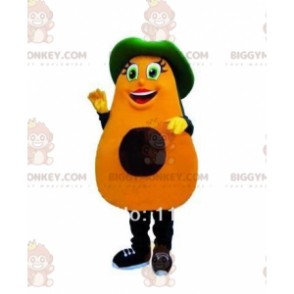 Avocado BIGGYMONKEY™ mascot costume, avocado costume, vegetable
