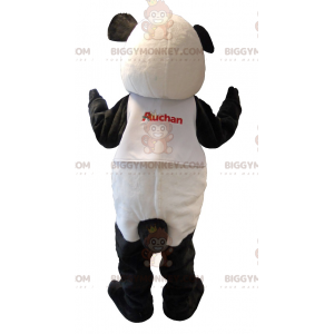 Schattige zwart-witte panda BIGGYMONKEY™ mascottekostuum -