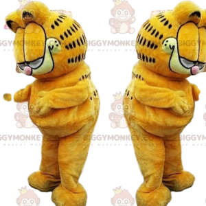 Costume de mascotte BIGGYMONKEY™ de Garfield, chat orange de