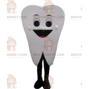 Costume da mascotte BIGGYMONKEY™ con dente gigante, costume da