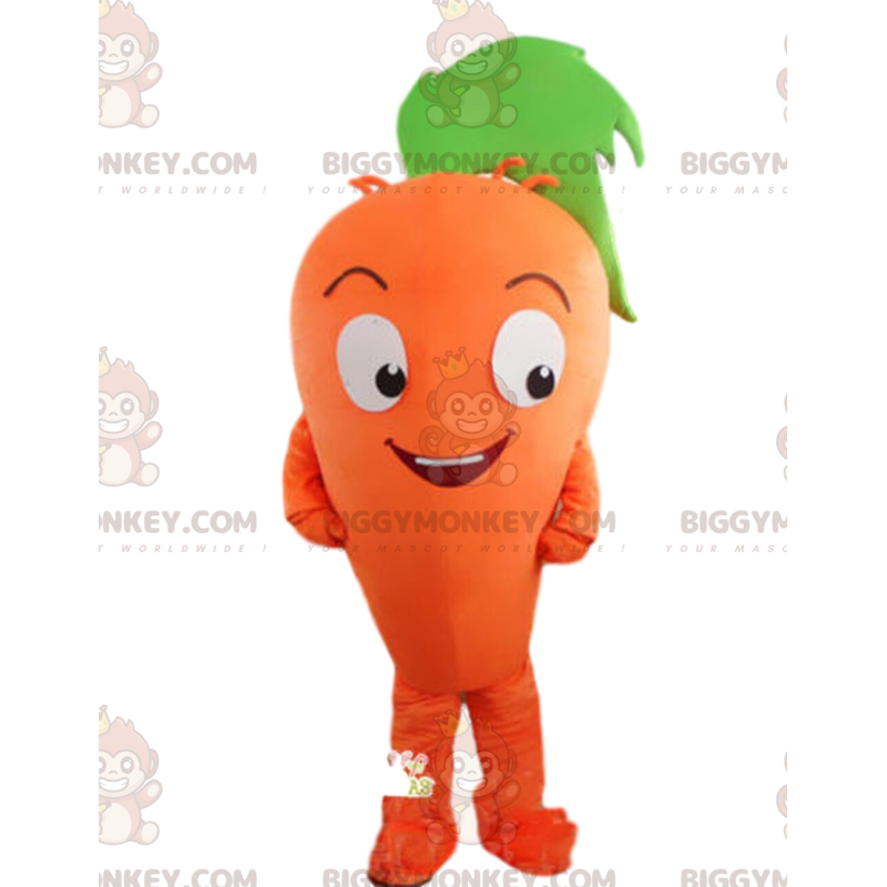 Disfraz de mascota zanahoria BIGGYMONKEY™, disfraz de Disfraz de mascota zanahoria BIGGYMONKEY™, disfraz de