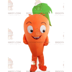 Kostým maskota Carrot BIGGYMONKEY™, kostým mrkve, kostým ze
