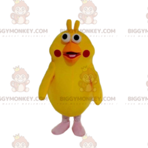  BIGGYMONKEY™ costume mascotte pappagallo giallo, divertente costume da uccello - Mascotte dell'uccello - BiggyMonkey.com
