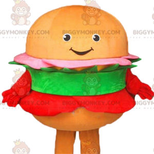 Burger BIGGYMONKEY™ mascot costume, fast food costume, giant