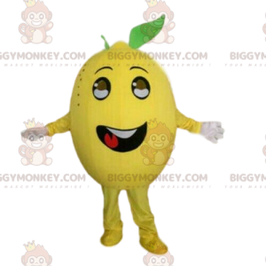 Kostým maskota Lemon BIGGYMONKEY™, kostým citrusů, ovocné