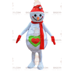 Στολή μασκότ Snowman BIGGYMONKEY™, στολή βουνού