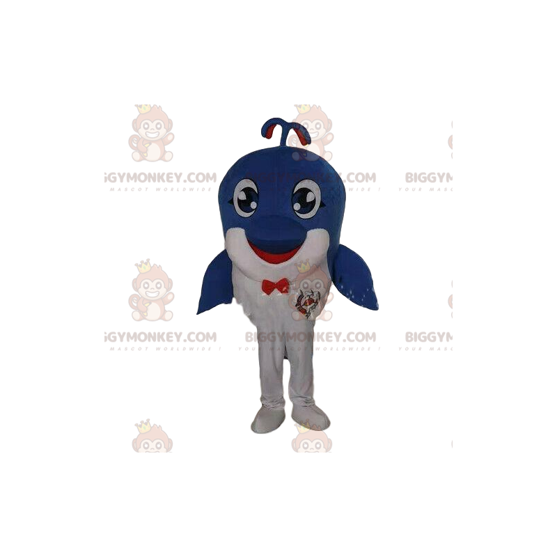 Fantasia de mascote de golfinho BIGGYMONKEY™, fantasia de Fantasia de mascote de golfinho BIGGYMONKEY™, fantasia de