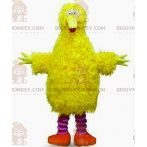 Στολή μασκότ BIGGYMONKEY™ Yellow Bird All Hairy Giant Bird κοστούμι - Μασκότ πουλιών - BIGGYMONKEY_08805 - BiggyMonkey.com