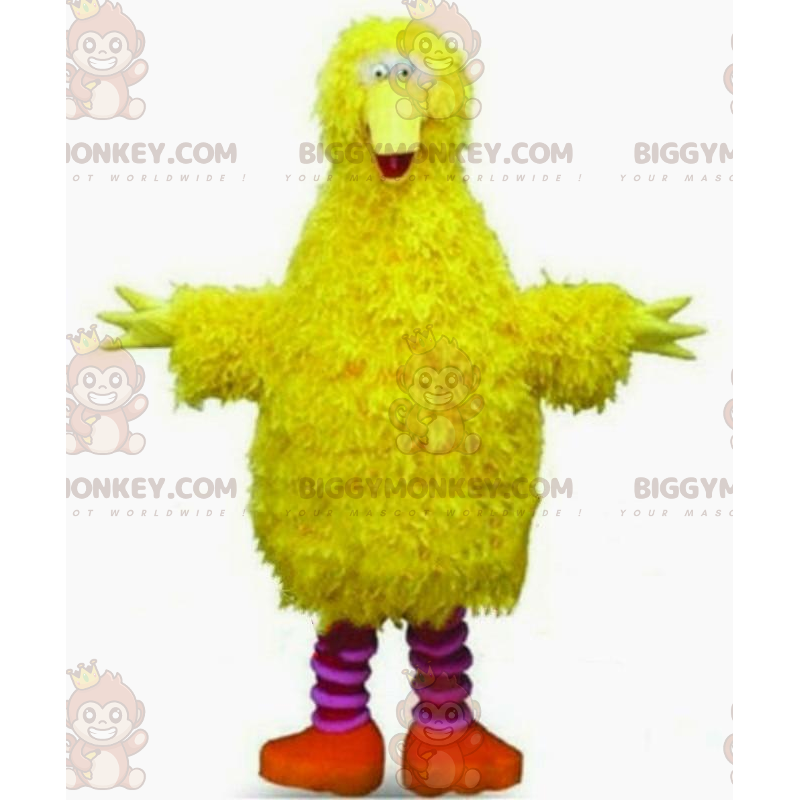BIGGYMONKEY™ Disfraz de mascota Pájaro amarillo Disfraz de BIGGYMONKEY™ Disfraz de mascota Pájaro amarillo Disfraz de