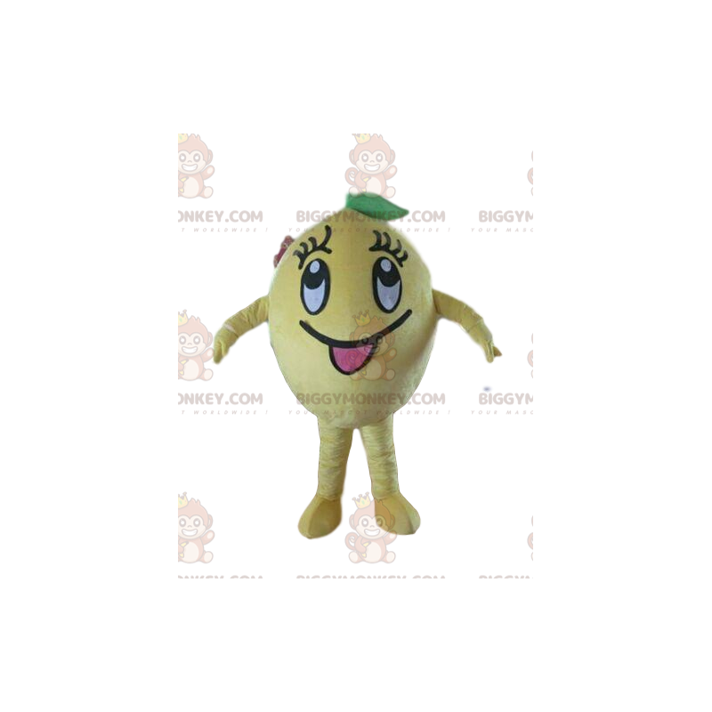 Citroen BIGGYMONKEY™ mascottekostuum, citruskostuum Citroen BIGGYMONKEY™ mascottekostuum, citruskostuum