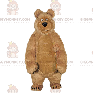 Traje de mascote BIGGYMONKEY™ do famoso urso do desenho animado