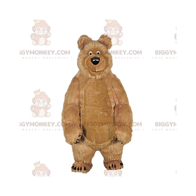 Traje de mascote BIGGYMONKEY™ do famoso urso do desenho animado Traje de mascote BIGGYMONKEY™ do famoso urso do desenho animado