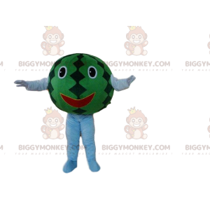 BIGGYMONKEY™ Riesen-Wassermelonen-Maskottchen-Kostüm
