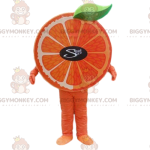 Costume de mascotte BIGGYMONKEY™ d'orange, costume de fruit