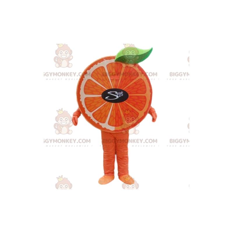 Disfraz de mascota BIGGYMONKEY™ naranja, disfraz de fruta, disfraz de clementina - Mascota de la fruta - BiggyMonkey.com