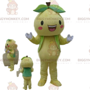 Costume de mascotte BIGGYMONKEY™ de poire, costume de fruit