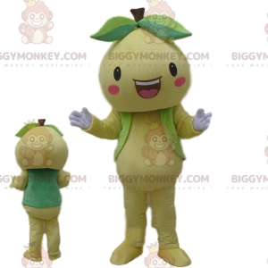 Traje de mascote Pear BIGGYMONKEY™, traje de frutas, frutas