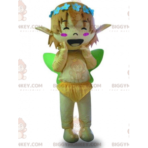Costume de mascotte BIGGYMONKEY™ d'elf, de lutin des bois