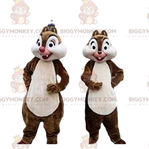 BIGGYMONKEY™s mascotte di Tic e Tac, famosi scoiattoli dei