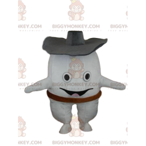White tooth BIGGYMONKEY™ maskotdräkt, jättetanddräkt - Oklassificerade maskot - BIGGYMONKEY_08845 - BiggyMonkey.com