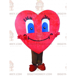Giant heart BIGGYMONKEY™ mascot costume, love costume, romantic