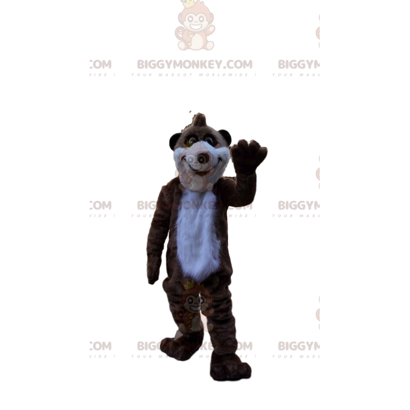 Meerkat BIGGYMONKEY™ maskot kostume, mangust kostume, eksotisk Meerkat BIGGYMONKEY™ maskot kostume, mangust kostume, eksotisk