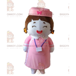 BIGGYMONKEY™ mascot costume nurse, woman costume, doctor -