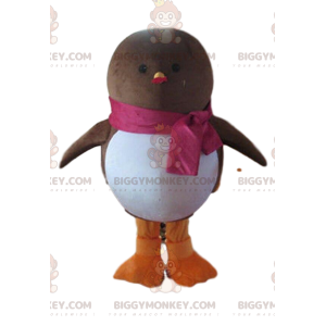 Disfraz de mascota Big Bird BIGGYMONKEY™, disfraz de pájaro