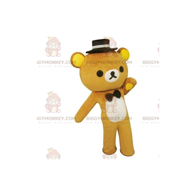 Costume de mascotte BIGGYMONKEY™ de nounours élégant, costume Costume de mascotte BIGGYMONKEY™ de nounours élégant, costume