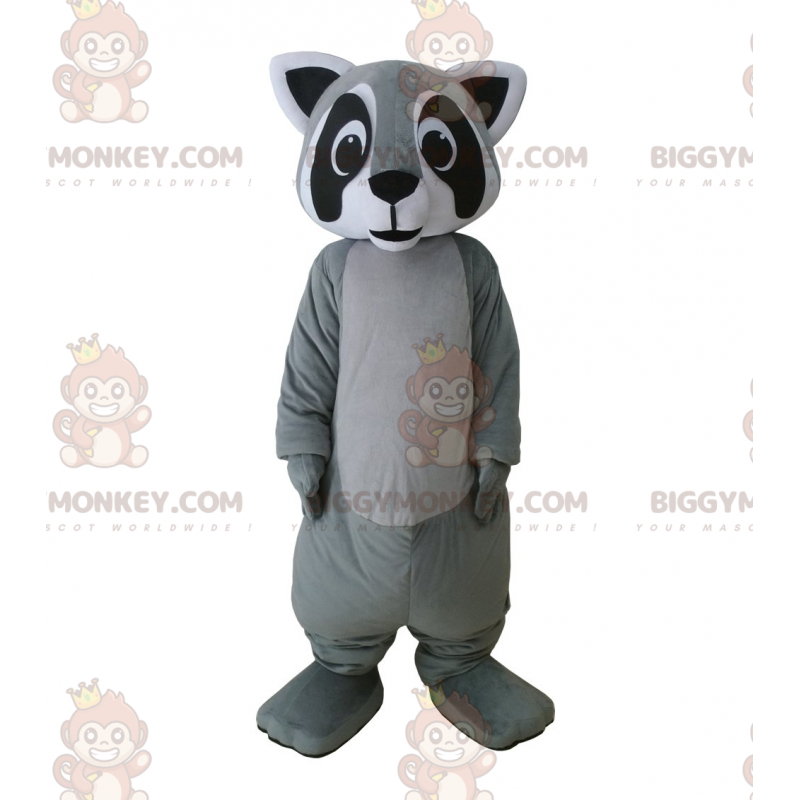 Maskotka szopa pracza BIGGYMONKEY™, kostium skunksa, leśne Maskotka szopa pracza BIGGYMONKEY™, kostium skunksa, leśne