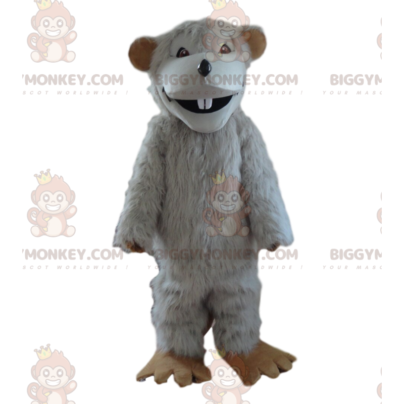 Kostium maskotki szarej myszy BIGGYMONKEY™, kostium gryzonia