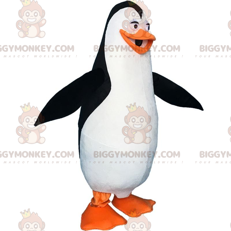 Costume de mascotte BIGGYMONKEY™ de pingouin du film Les Costume de mascotte BIGGYMONKEY™ de pingouin du film Les