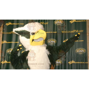 Black and White Eagle Owl BIGGYMONKEY™ Mascot Costume –