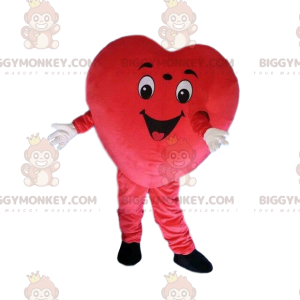 Jättehjärtadräkt, röd hjärtdräkt, stort hjärta - BiggyMonkey