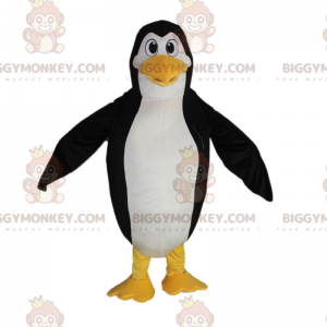 BIGGYMONKEY™ giant penguin mascot costume, black and white
