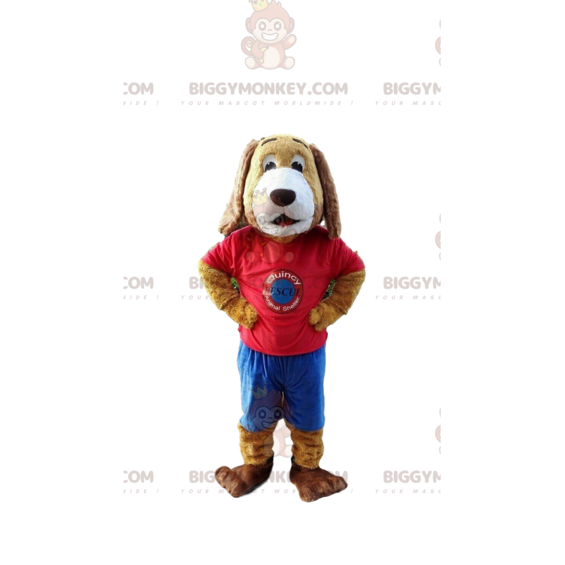 Disfraz de mascota para perro BIGGYMONKEY™ vestido con atuendo