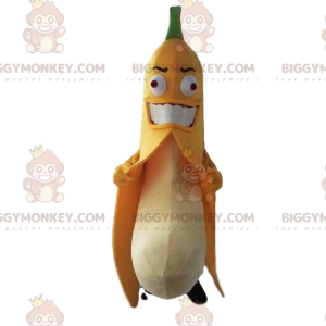 Kæmpe banan BIGGYMONKEY™ maskotkostume, sjovt, banankostume -