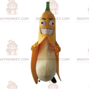 Jättebanan BIGGYMONKEY™ maskotdräkt, jättekul, banandräkt -